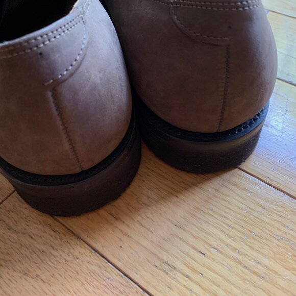 Dack’s Melloflex Men’s Brown Suede Oxford Cap Toe Shoes – Made in Canada - Picture 4 of 6